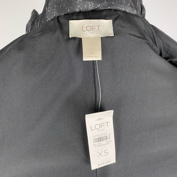 NWT Ann Taylor LOFT Outlet Puffer Vest Size XS - Picture 5 of 5